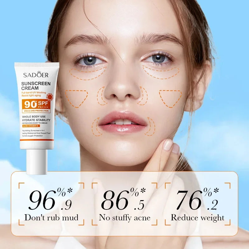 SPF 90+ Face & Body Sunscreen
