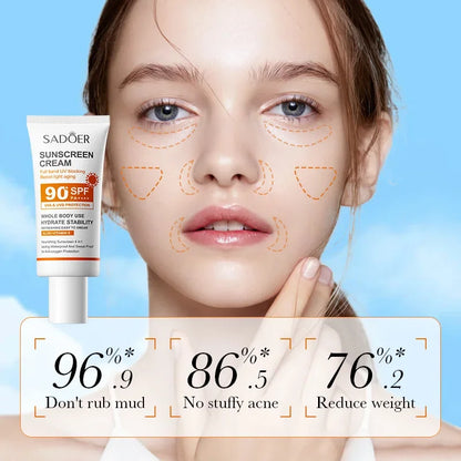SPF 90+ Face & Body Sunscreen