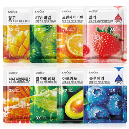 Fruit Hydrating Mask Set