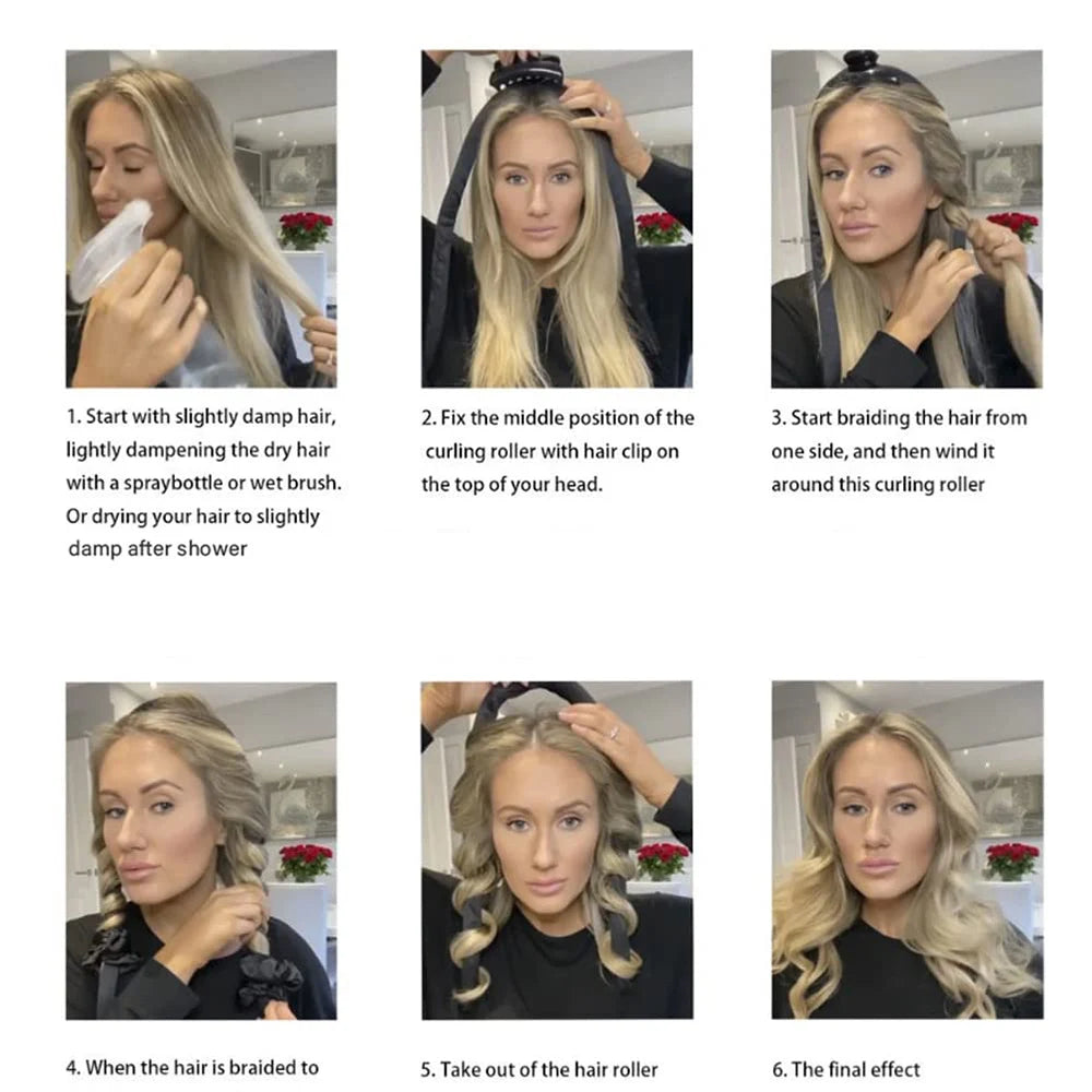 SilkWave Heatless Curlers