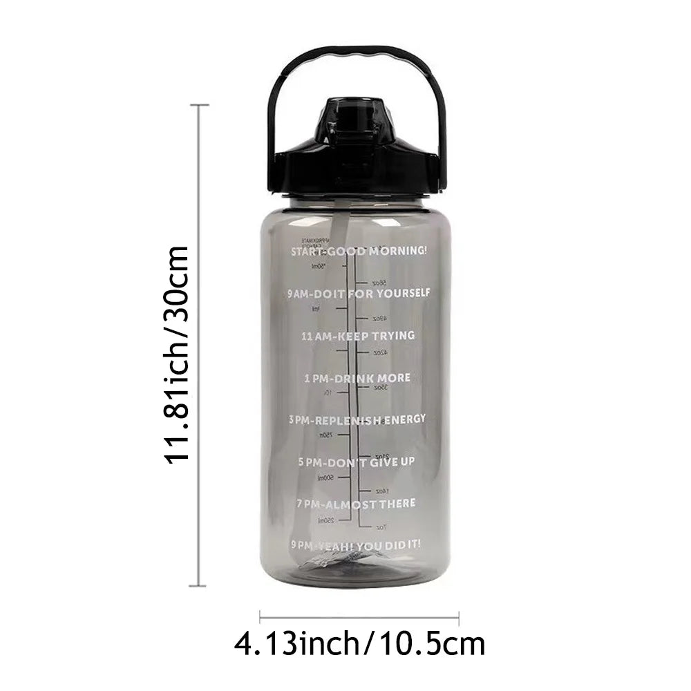 HydrateMate Time Marker Bottle