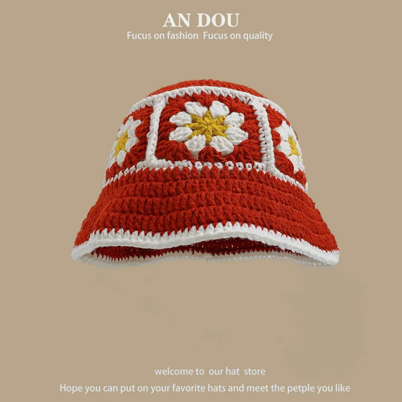 BohoBloom Crochet Hat